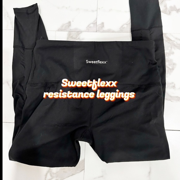 sweetflexx Pants & Jumpsuits Sweetflexx Resistance Band Leggings
